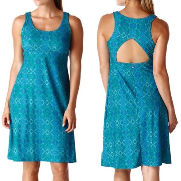 Prana Dresses & Skirts - Large Prana Blue Black Athletic Dress